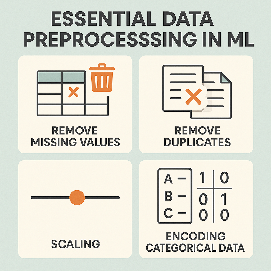 Essential Data Preprocessing in ML