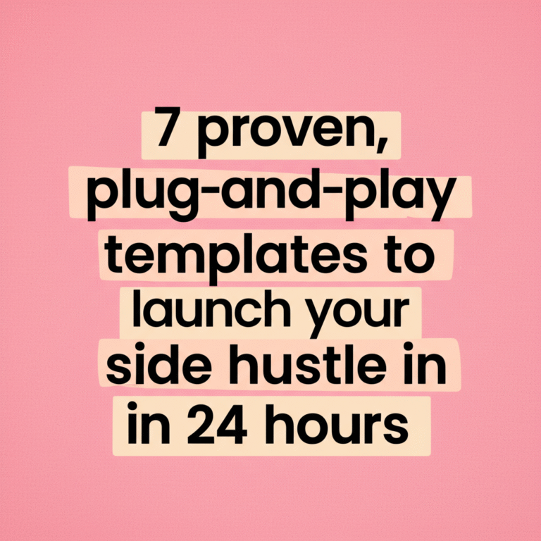 a pink background with black text