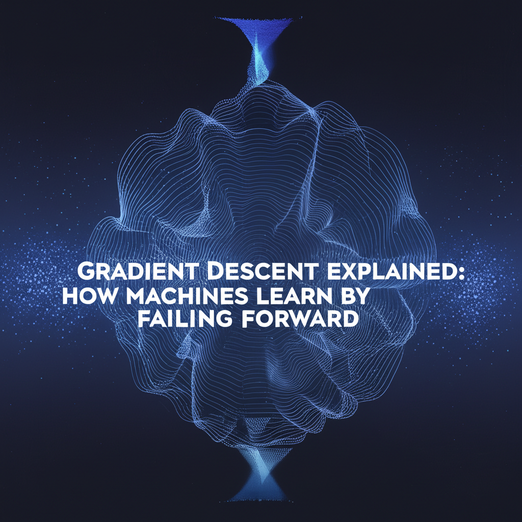 Gradient Descent Explained: How Machines Learn by Failing Forward