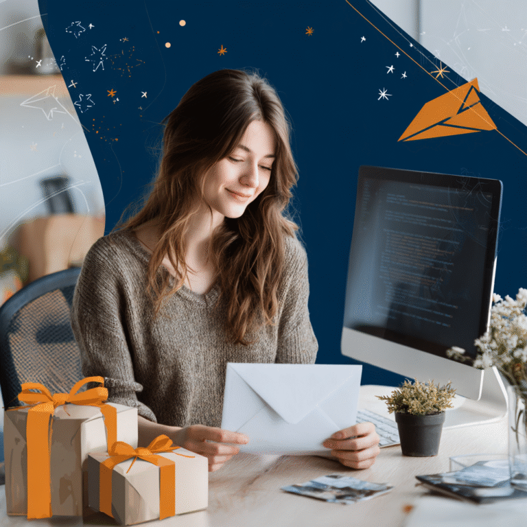Write a thank you card with AI
