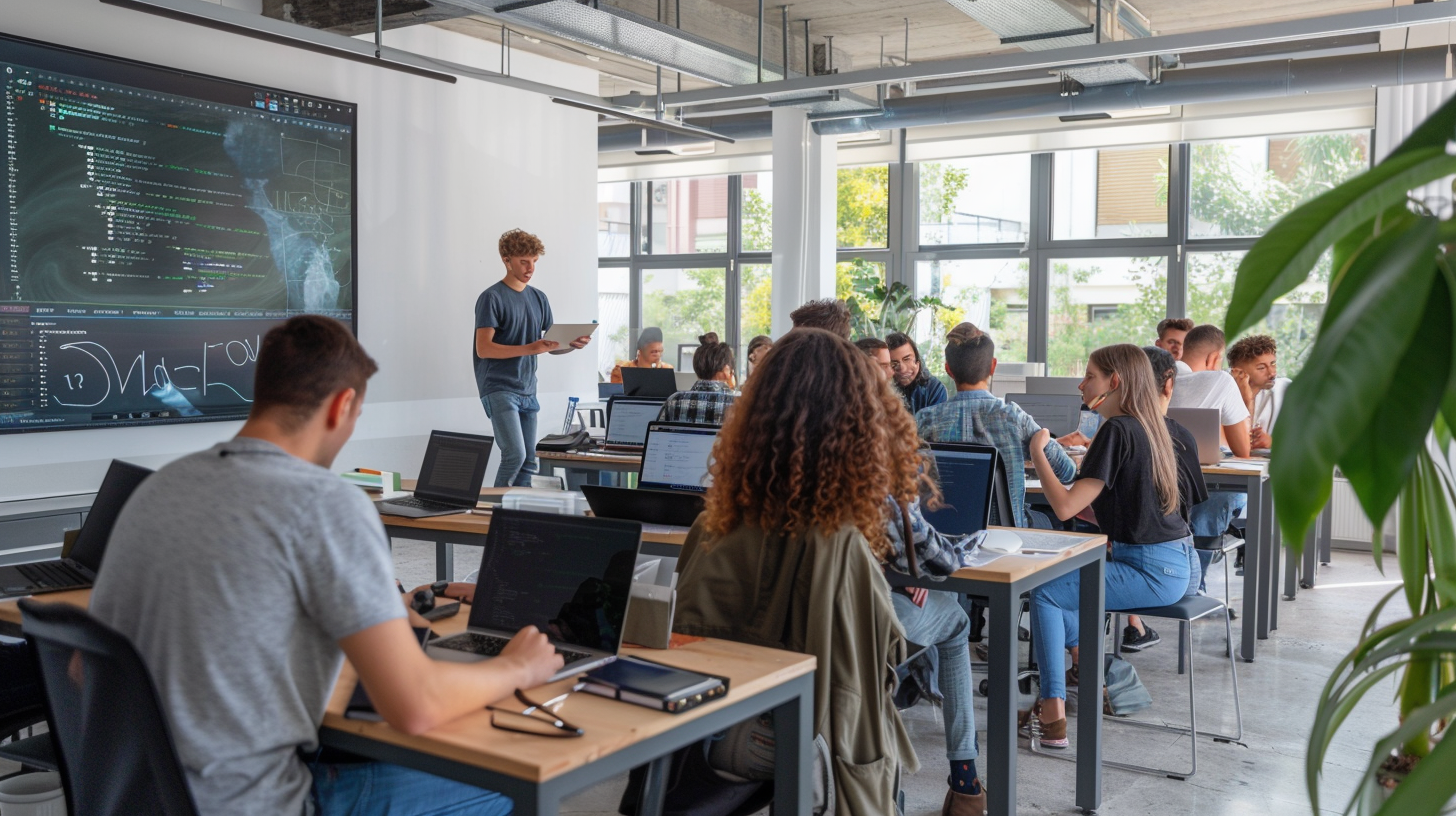 Professional Amazon Technical Academy training program in modern workplace