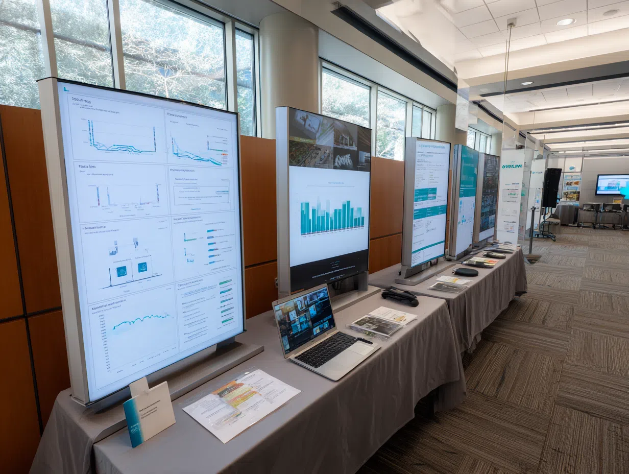 Portfolio display showing multiple AI projects including chatbots, computer vision applications, data analysis dashboards, and deployment interfaces