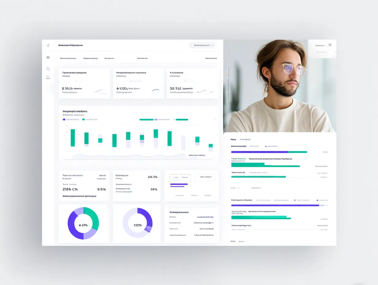 Training success metrics dashboard showing job placement rates, salary increases, career advancement statistics, and industry placement data
