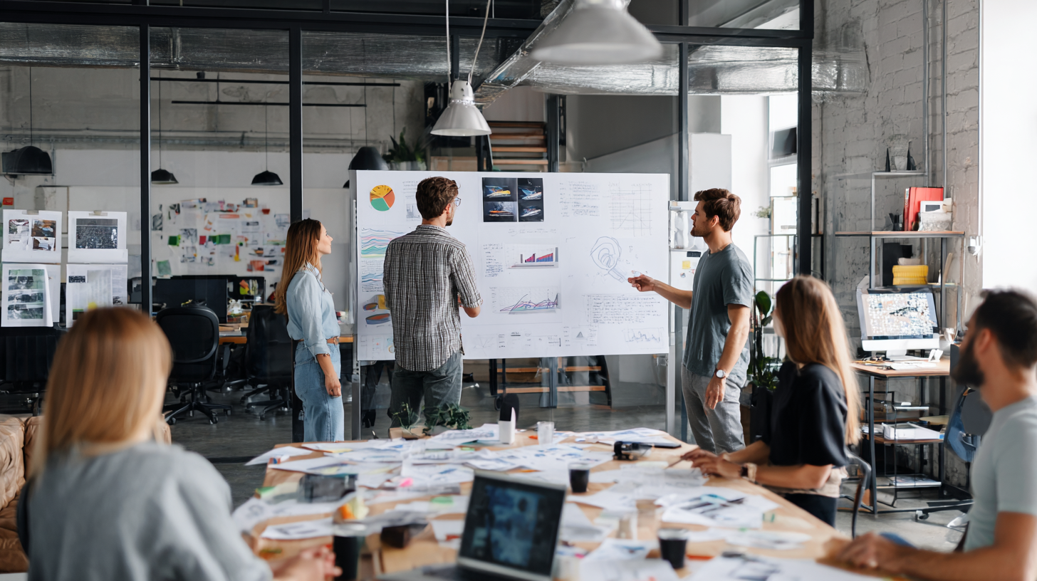 Startup leadership team planning rapid scaling strategies with growth metrics, venture capital presentations, and team expansion roadmaps