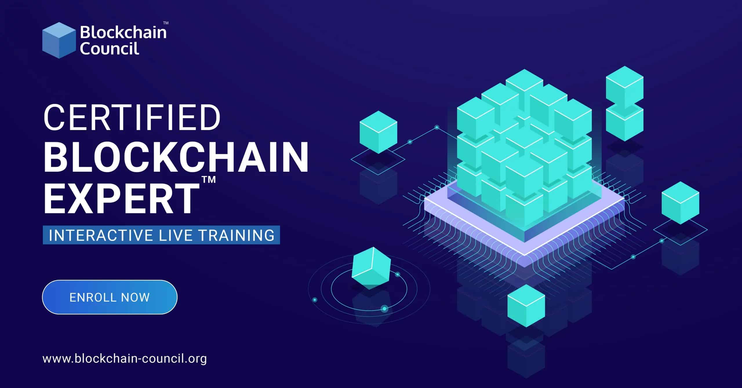 Certified Blockchain Expert Live Training Course